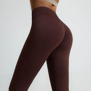 Leggings pour femmes, leggings moulants, leggings d'hiver, tissu brillant en maille, compression, filles sexy, dos en V, effet camel toe, leggings thermiques en nylon - Product Image 3