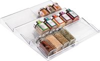 Nouvelle arrivée sans BPA 3 niveaux armoire tiroir organisateur extensible réglable étagère à épices