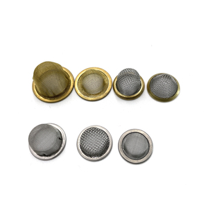 Vòm cong bát hút thuốc lọc màn hình, Dia 12mm 15mm 16mm ống hút màn hình tùy chỉnh màn hình kim loại - Product Image 4