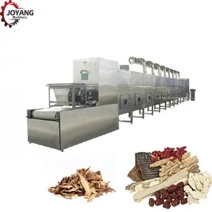 Automatic Microwave Osmanthus Rose Flower Tea Black Tea Dryer Herb Drying Sterilization Sterilizer Machine