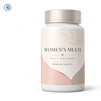 Formule de Vitamines et Minéraux Quotidiens pour Adultes, Fabrication OEM, Marque Privée Personnalisée, Comprimés Multiples pour Femmes pour l'Énergie