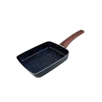 Antihaftbeschichtete Geschmiedete Quadratische Bratpfanne Antihaft Janpan Tamagoyaki Sushi Pfanne Kuchen Dampf Rindfleisch Flachpfanne