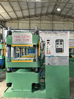 Solution clé en main de production de mélamine monocolore 500T pour la vaisselle pour enfants, le mahjong, les dominos, presse hydraulique automatique