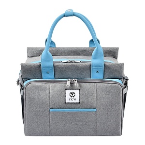 Free Sample BSCI BSCI Factory Baby Diaper <b>Bag</b> Fashion Safe Portable Backpack Foldable Diaper <b>Bag</b> with <b>Changing</b> Station - Product Image 1