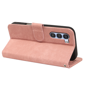 Funda de teléfono móvil de cuero PU con marco de fotos genuino para <span class=keywords><strong>ZTE</strong></span> <span class=keywords><strong>Blade</strong></span> 20 10 Smart <span class=keywords><strong>V2020</strong></span> Vita F50 5G, funda con tapa de libro con hebilla magnética - Product Image 4