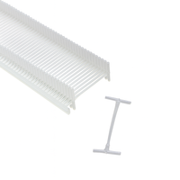 Épingles à étiquettes de vêtements réutilisables en plastique transparent élastique écologique, forme en T, 3,5-45 mm, fixation à chaud, étiquettes suspendues pour vêtements
