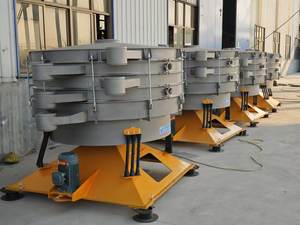 Meerlaags Amandel Kokosnoot Cirkelvormige Draaiend Zeef Maïsmeel Roterende Schommel Scherm Zeef - Product Image 2