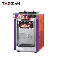 Machine à glace commerciale en acier inoxydable, capacité 16-22L/H, machine à neige, services personnalisés