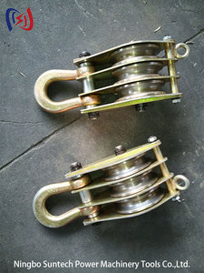 Công nghiệp thép bánh xe <span class=keywords><strong>sheave</strong></span> móc loại cẩu nâng khối Cáp Kéo ròng rọc cho xây dựng OEM giải quyết nhôm - Product Image 3