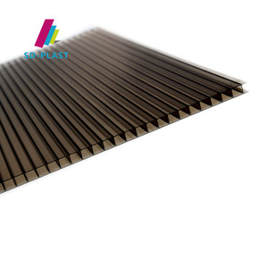 Láminas de Techo Transparentes de <span class=keywords><strong>Policarbonato</strong></span> de la Mejor Calidad, Garantía de 10 Años, Lámina Hueca de PC - Product Image 1