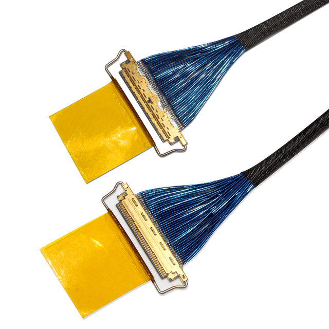 40 Pin 20633-240T-01S Flat Cable Laptop Mini Lcd Lvds Cable to Connectors for Lcd Panel