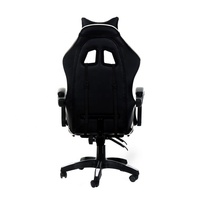 Chaise de jeu ergonomique rotative avec repose-pieds