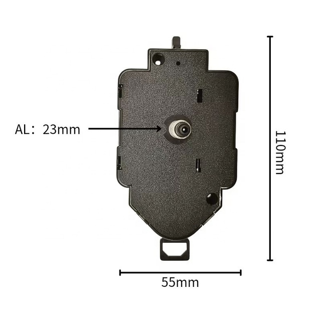 YOUNG TOWN 12888 Modern Design Quartz Wall Clock Silent Sweeping Movement AssemblerA with Swinging Device Accessory