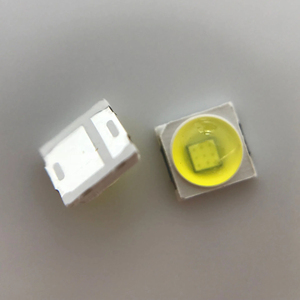 SMD <span class=keywords><strong>3030</strong></span> 1W 3V LED Blanc Chaud 3000K Puce 350mA avec Dôme Lentille SMD <span class=keywords><strong>3030</strong></span> pour Automobile Éclairage LED - Product Image 2