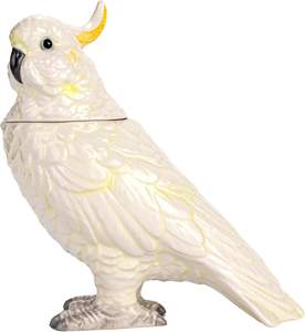 Tarro de almacenamiento de alimentos de cerámica blanca Galletas, dulces, nueces - Product Image 5