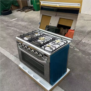 5 Electrodomésticos <span class=keywords><strong>de</strong></span> <span class=keywords><strong>Gas</strong></span> <span class=keywords><strong>de</strong></span> un Solo Quemador Integrados <span class=keywords><strong>de</strong></span> Acero Inoxidable para Uso Comercial y Doméstico y un Horno <span class=keywords><strong>de</strong></span> Gran Capacidad <span class=keywords><strong>de</strong></span> 95L - Product Image 1