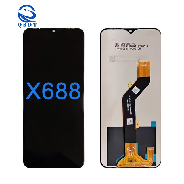 High Quality Visual Digitizer TFT LCD Assembly for Infinix Hot 10 Play X688 Mobile Phone 6.6" Screen Repair 1-Year Warranty