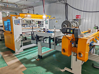 Ligne de production de laminage à chaud PUR, machine automatique de collage de panneaux pour film décoratif et placage bois