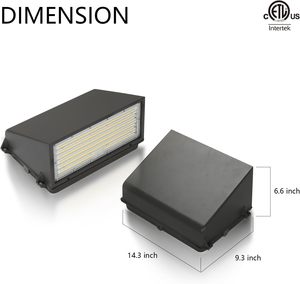 ไฟติดผนัง LED แบบหรี่แสงได้ รุ่น Full Cutoff 100W/80W/60W และปรับอุณหภูมิสีได้ 3500K/4000K/5000K, 100-277V IP65 ได้รับมาตรฐาน ETL - Product Image 5