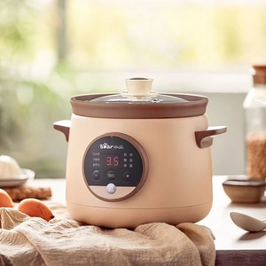 Cuisinière électrique à cuisson lente Little Bear 1,5 L multifonction pour la préparation de bouillies et de soupes - Product Image 1