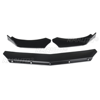 Kit de 3 pièces universel pour pare-chocs avant de voiture, lèvre de spoiler et diffuseur pour Subaru WRX STI Impreza, Infiniti Q50 Q60 Q70 G25 G37