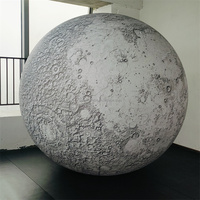 Ballon gonflable géant personnalisé en forme de lune, planète, ou boule, pour décoration de fête