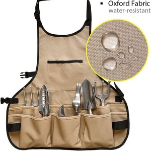 Tablier de jardinage sans manches, grande capacité, avec logo personnalisé, tendance, imperméable, durable, léger et réutilisable - Product Image 5