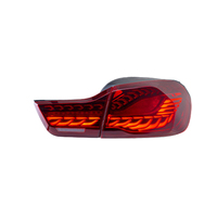 Luz Trasera para Auto KGKB para BMW Serie 4 M4 F36 F82 2013-2020, Conjunto de Luces Traseras LED Actualizadas con Luz Direccional Secuencial