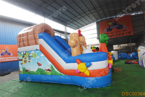 Lilytoys Nouveau Château Gonflable <span class=keywords><strong>pour</strong></span> Enfants avec Toboggan, Aire de Jeux Gonflable Extérieure <span class=keywords><strong>pour</strong></span> Enfants - Product Image 4