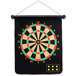 Nieuwe Aankomst Groothandel 15 Inch Dartbord Dartbord Set Veiligheidsmateriaal Met 6 Darts Op Maat Beschikbaar