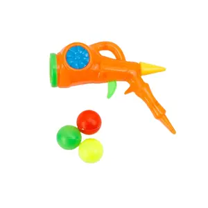 Selling children's toys alternative table tennis gun and 3 color ball toy gun