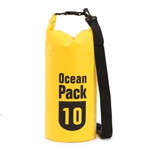 Vente en gros Sac seau pliable en PVC Sac de rangement étanche à une épaule pour le rafting en plein air et les activités de plage - Product Image 4