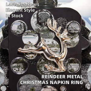 Anillo de Servilleta Metálico Clásico para Graduación - Product Image 2