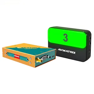 AVMATRIX TS3019 Drahtloses PTZ-Videoumschalter-Tally-Light-System mit mehreren Kameras