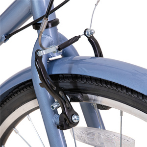 <span class=keywords><strong>Vélo</strong></span> de ville 7 vitesses pour femmes <span class=keywords><strong>28</strong></span> <span class=keywords><strong>pouces</strong></span>, cadre en acier coloré - Product Image 4