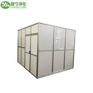 Cabine de laboratoire modulaire ISO Classe 100 pour salle blanche, installation rapide, avec FFU intégré - Product Image 5