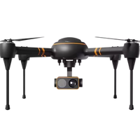 SKYDROID Drone intelligent multifonctionnel 4 axes MX680 4K haute définition avec zoom 20x, fonction Pan-Tilt et portée ultra longue de 40 km