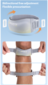 Soporte de Rodilla con Correa Patelar Reforzada, Directo de Fábrica, para Baloncesto y Running, Absorción de Impactos - Product Image 3