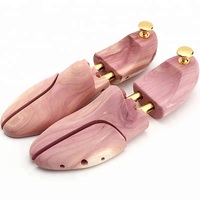 LM003C Haute Qualité Logo Personnalisé En Bois De Cèdre arbre à chaussures