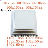 Vente en gros de films de plastification personnalisés A2 A3 A5 A6 125/150mic 100 microns, pochettes de plastification thermique PET format A3 A4