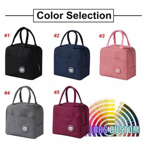 Custom Logo Lunch <b>Bag</b> Insulation Oxford Lunch Storage <b>Bag</b> <b>Large</b> Capacity Women's Handbags Insulated Lunch <b>Bag</b> for Kids - Product Image 2