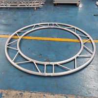 Armazón circular de aluminio para iluminación de techo, escalera vertical, horizontal, plana, curvada