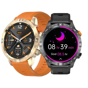 2024 производитель Oem, модные полноразмерные водонепроницаемые мужские Смарт-часы с мобильным 2023