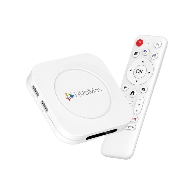 Android 14 Smart Settop Box 4GB 32GB 2.4g 5g Wifi6 BT 8K Streaming HD Voice Remote H96MAX M1 PLUS Tv Box Android 4k 2025