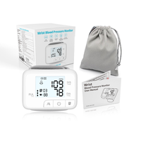 Tensiomètre automatique portable, sphygmomanomètre intelligent, moniteur de tension artérielle électronique, moniteur de tension artérielle numérique au poignet