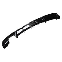 HC usine en gros ABS noir brillant gauche simple tuyau d'échappement arrière lèvre séparateur diffuseur pour BMW série 3 F30 berline 2012-2018