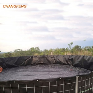 Film plastique anti-infiltration Revêtement imperméable de ferme Revêtement d'étang Revêtement de géomembrane HDPE 0.3mm pour les piscines de lagon de golf Aquaculture - Product Image 2