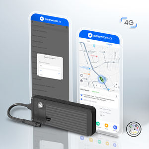 Camion-conteneur <span class=keywords><strong>Remorque</strong></span> Contrôle de la gestion de flotte Moteur antivol Bouton de panique Système d'alerte Traqueur GPS Dispositif de véhicule - Product Image 1