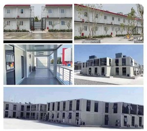 บ้านเคลื่อนที่สำเร็จรูปโครงเหล็กแบบพกพาสมัยใหม่ บ้านวิลล่าขนาดเล็กแบบแพ็คสำเร็จ บ้านพักอาศัยแบบโมดูลาร์ บ้านคอนเทนเนอร์แบบถอดประกอบได้ - Product Image 2