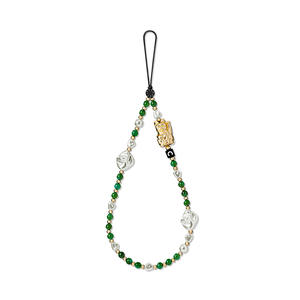 Cordón <span class=keywords><strong>para</strong></span> Teléfono con Colgante de Corazón Acrílico, Mariposa y Perlas, Cadena <span class=keywords><strong>para</strong></span> Teléfono Personalizada - Product Image 3